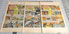 Lot of 3 Star Trek by Sherman DiVono & Ron Harris, Sunday comic Strips 1982
