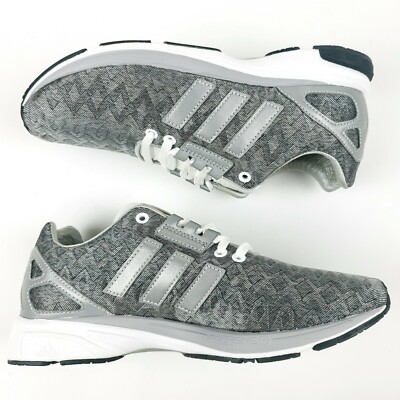 ADIDAS ZX FLUX TECH M21305 Originals Running Training Sneakers Silver Supcol 6.5 Size 6.5 - Adidas ZX Flux Tech Silver for sale online | eBay main image 2