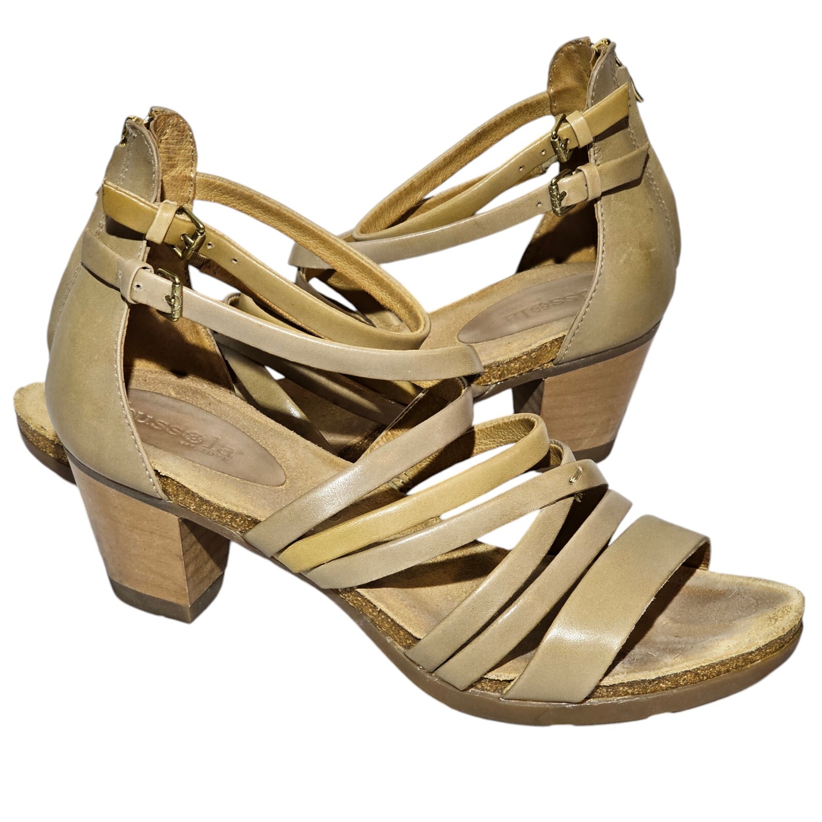 APL Bussola sandali donna con cinturino e tacco a blocco marrone EU 41 US 10 5 marrone