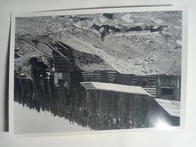 1960 MINE near St Mary's Glacier 5'' by 7'' B/W Original Art Photo Ron Hill