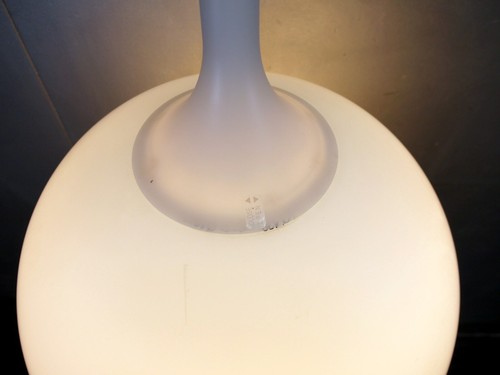 Artemide CASTORE Pendant 16.5” D White Glass Ceiling GLOBE Light ITALY Lamp B - Picture 17 of 21