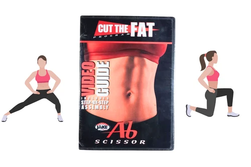Body By Jake Cut the Fat Program Ab Scissor Assembly Instructions and Exercise