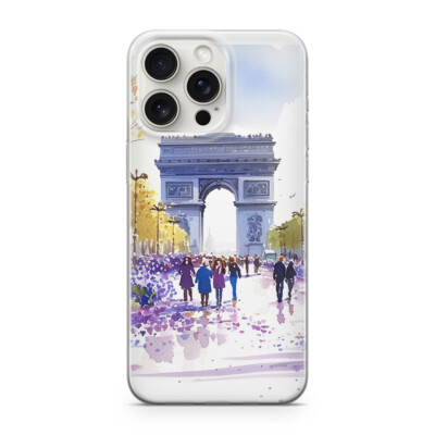 PARIS SPRING Handy Hülle iphone 11 PRO MAX Arc de Triumph Frankreich M3