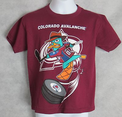 NHL Colorado Avalanche New Boys T-Shirt Phineas and Ferb Perry