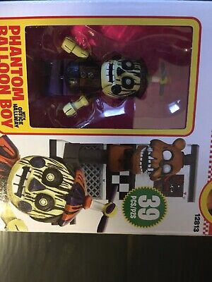 Five Nights At Freddy's Phantom Balloon Boy w/ Office Hallway Minifigure 39  pcs!