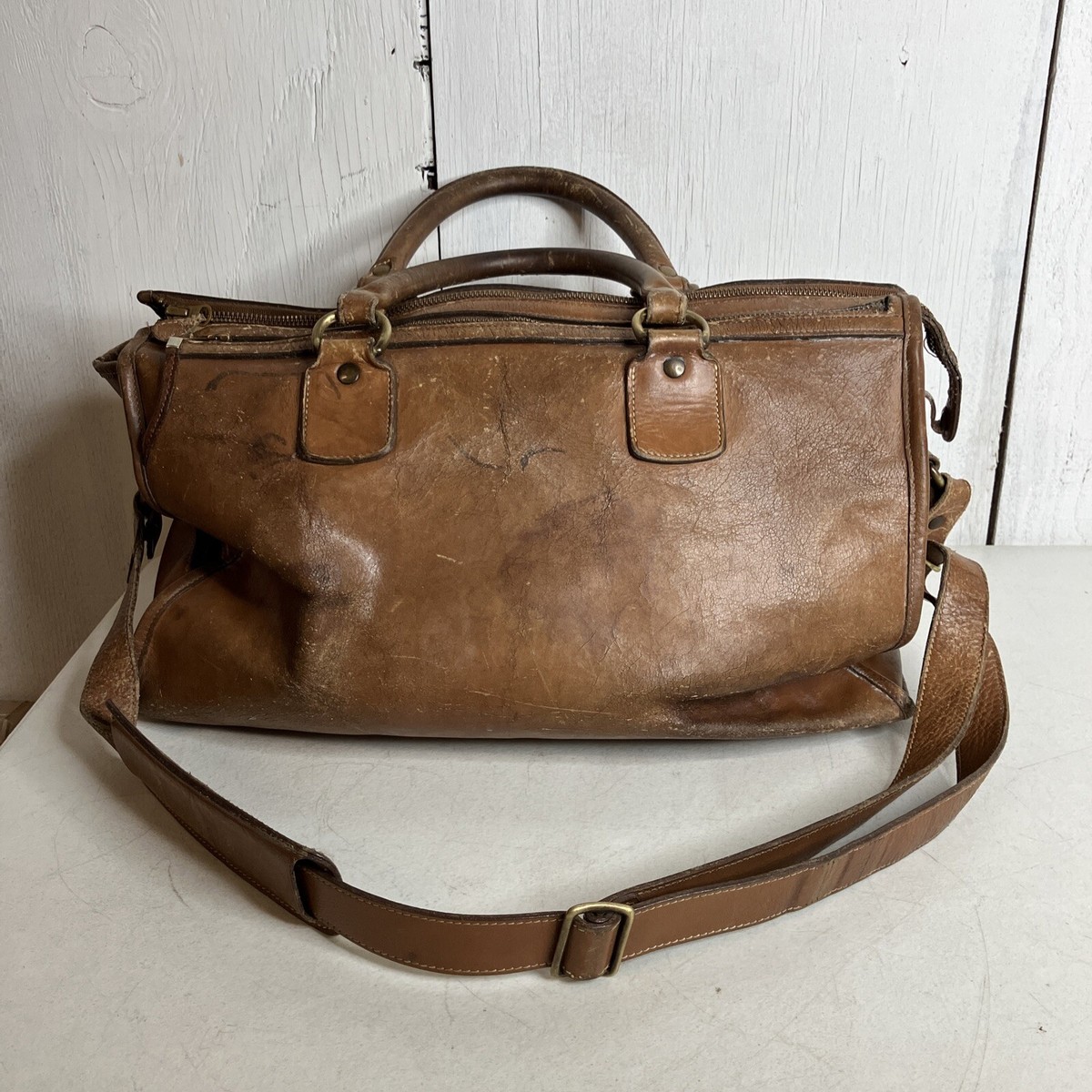 Vintage Ghurka Marley Hodgson #67 The Stash Tan Leather | eBay