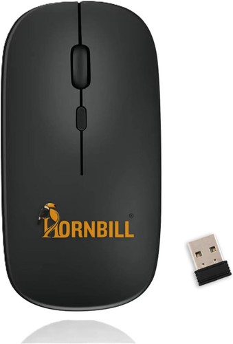 New 2.4Ghz Wireless Ultra Slim USB Rechargeable Mouse Cordless Optical Scroll UK - Picture 6 of 16