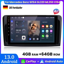 F&uuml;r Mercedes Benz W164 GL320 ML350 X164 Autoradio Android13.0 DSP GPS Navi 4+64G