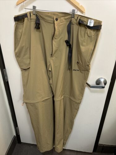 Arctix Convertible Pants Mens 3XL Beige Lightweight Outdoor Hiking Trail - Picture 2 of 18