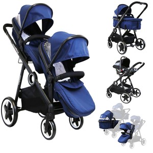 isafe double stroller