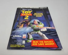 Toy Story 2 "The Official Strategy Guide" Brady Games VN Rare Guide Free US Ship