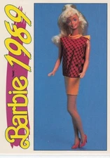 1991 Action/Panini Another First For Barbie 1989 #169 Barbie Fashion Finds 2 