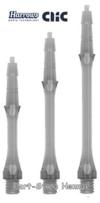 Länge wählbar - 3 Shafts Harrows CLIC Shafts, SMOKEY