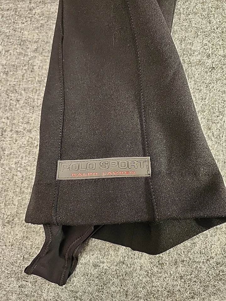 Ralph Lauren Polo Pantalones Deportivos Mujer XL Negro Estribo Esquí Nieve Invierno De Colección Foto 4 de 4