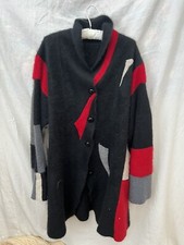 Cashmere Felted Hand Made  Coat. 100% Cashmere