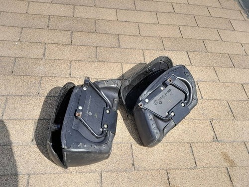 Hd$ 2008 Harley Davidson Softail Fatboy Bags Saddlebag Storage Bag Leather - Picture 2 of 3