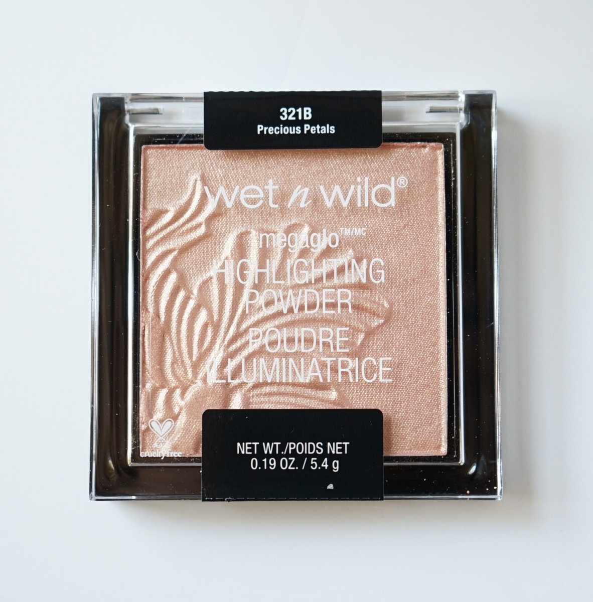Wet N Wild Megaglo Highlighter- Precious Petals 321B- New & Sealed