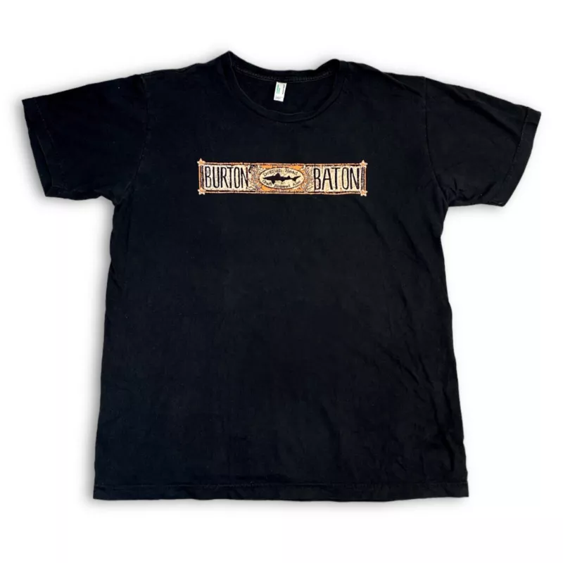 burton graphic print cotton usa made 