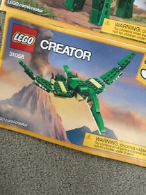 3 LEGO CREATOR DINOSAUR INSTRUCTION MANUALS #31058,