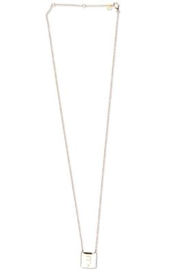 Argento Vivo 302903 Women's Cubic Zirconia Initial Pendant