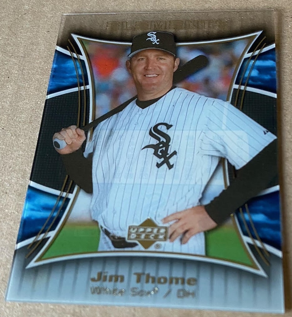 JIM THOME HOF 2007 UPPER DECK ELEMENTS Card #94 NM-MT Condition