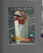 1999 Topps Tek FantasTEK Phenoms Pat Burrell #F3 Rookie CARD PHILLIES