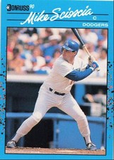 1990 Donruss Best of the NL Mike Scioscia Los Angeles Dodgers #5