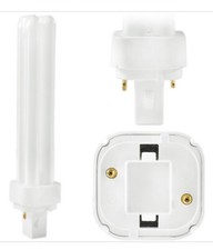 Sylvania 21114 CF26DD/835/ECO DULUX D 26W CF Bulb, 2 Pin G24d-3 Base, 3500K