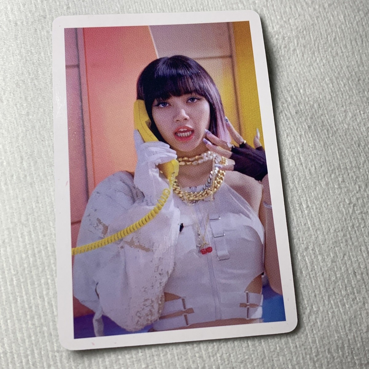 LISA BLACKPINK Girl How You Like That Edition Celeb Photo Card K