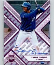 (HCW) 2018 Elite Extra Edition Aspirations Purple Samir Duenez 57/100 Auto 07210