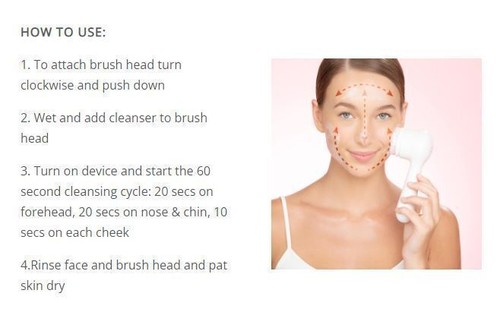 1pcs Clarisonic Mia Smart 3-in-1 App Dispositivo di Pulizia Viso Sonico Connesso - Foto 12 di 12