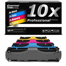10X Eurotone PRO Cartridge XXL For HP LaserJet Pro 400Ecolor M-475-DW M-451-NW