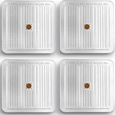 4Pc 500g Silica Gel Desiccant Canisters, Rechargeable Gun Safe Dehumidifier