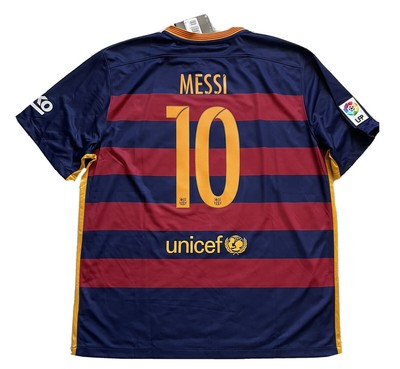 messi jersey back