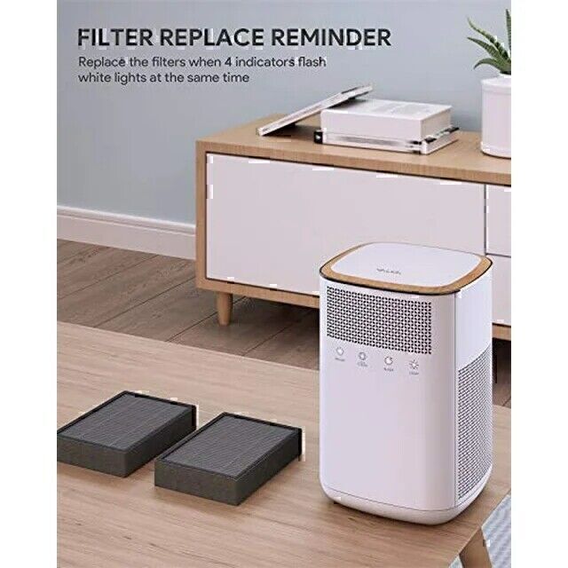 Air Purifier VALKIA HEPA Air Purifier for Large Room Bedroom Office