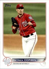 2022 Topps #525 Patrick Corbin Washington Nationals