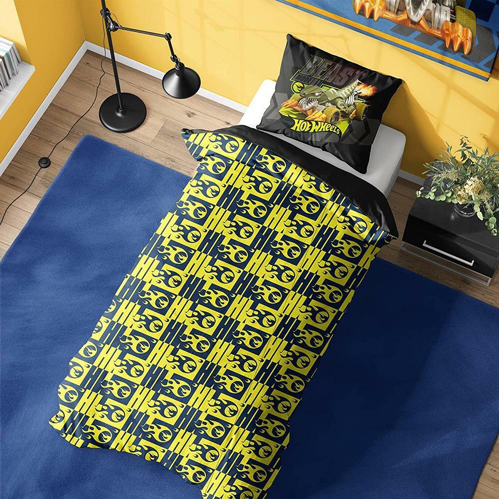 Bone Shaker Hot Wheels Single Duvet 