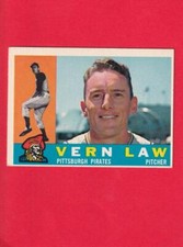1960 Topps #453 Vern Law EX Excellent Pittsburgh Pirates #30900