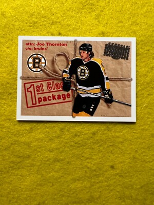 JOE THORNTON , BRUINS 1998 DONRUSS PRIORITY NHL HOCKEY CARD 207 WE COMBINE S/H