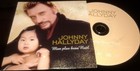 JOHNNY HALLYDAY TRES RARE CD PROMO ORIGINAL EDITION 2005 MON PLUS BEAU NOEL