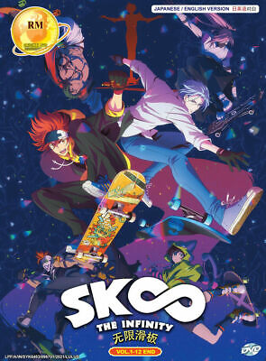 SK8 THE INFINITY / SK∞ VOL. 1-12 END DVD All Region ENGLISH DUBBED SHIP  FROM USA