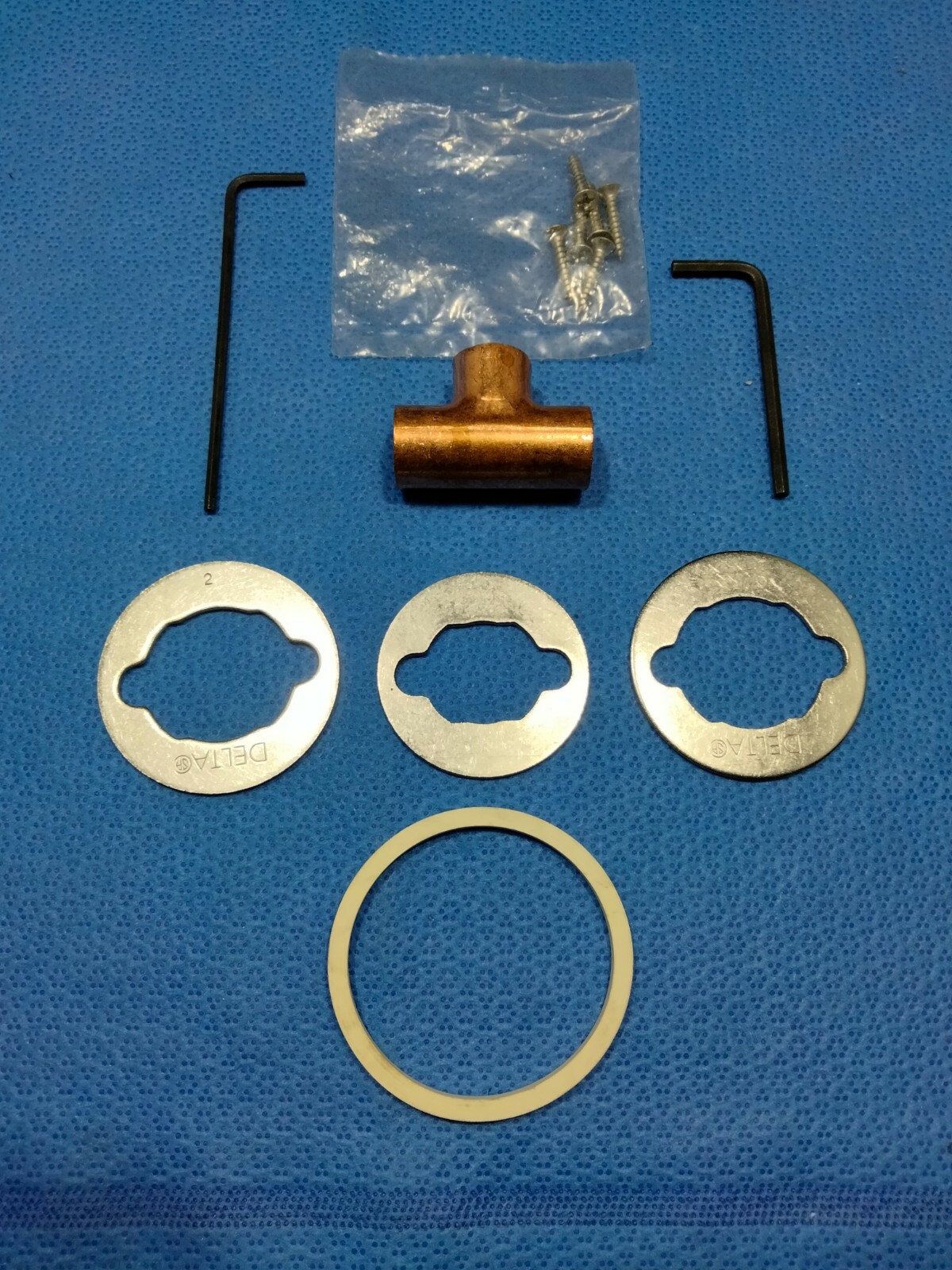 Delta Roman Tub Deck Mount Hand Held Shower Diverter RoughIn Kit R2707