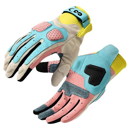 Summer Breathable Motorcycle Gloves Touch Screen Men Women MTB Bike Glove Riding