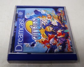 Vintage 2000 Sega Dreamcast Capcom Gunbird 2 Video Game Pal 1-2 Players Retro