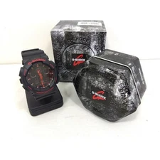Casio G-Shock GA-100BNR Digital Men's Watch Used No Customs Fees US