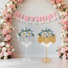 Flower Stand for Wedding Birthday Party Events,Wedding Flower Stand, 38 68cm NEW