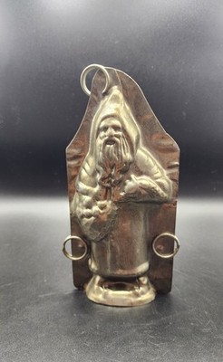 Vintage Ragon House Collection Metal Chocolate Mold Santa Belsnickle 