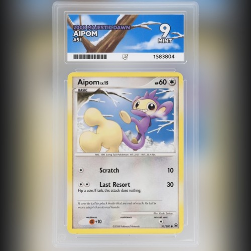 Aipom graded ACE 9 for sale on eBay