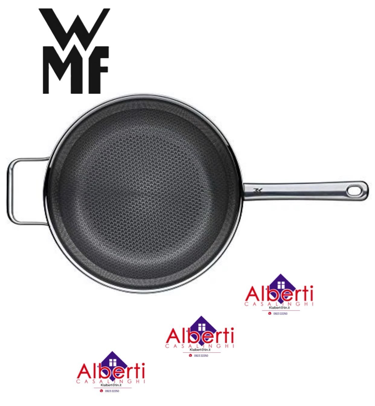 Wmf Argento Padella Per Stufati Profi Resist, Padella + Pentola, - Immagine 2