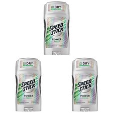 Speed Stick 3 Ounce Pack of 3 , Deodorant 3 Oz